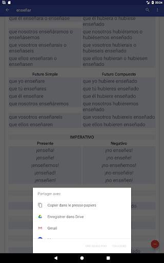 Verbos Español screenshot 23