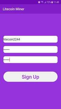 Litecoin Miner screenshot 1