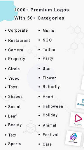 Free logo Maker - Logo Templates, Designs & Arts screenshot 7