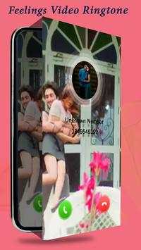 Feelings Video Ringtone For incoming Call screenshot 2