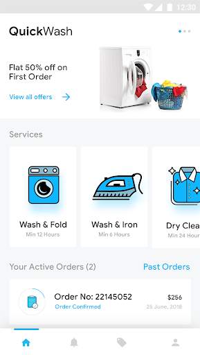 Laundry Template screenshot 2