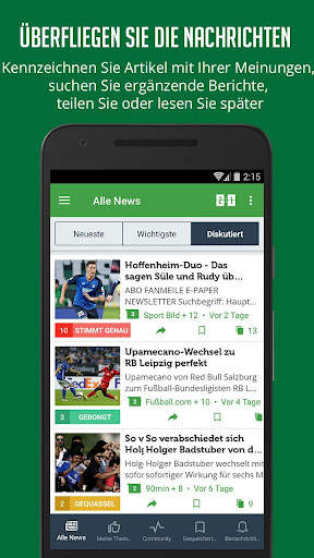 Fußball-News und Ergebnisse screenshot 3