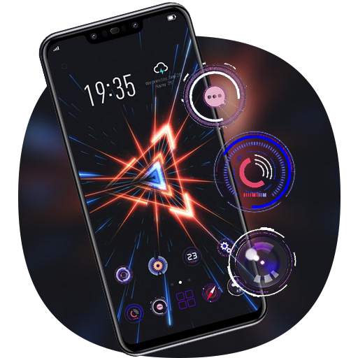 Bright radiology tech theme Galaxy G10 launcher 2.0.1