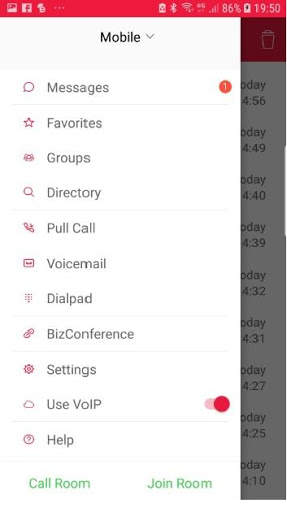 BizVoice UC screenshot 2