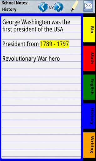 My Binder: Tabbed Notes screenshot 2