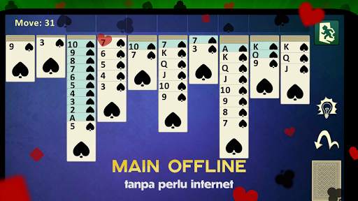 Spider Solitaire - Game Kartu screenshot 4