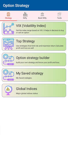 Future and Option strategy screenshot 1