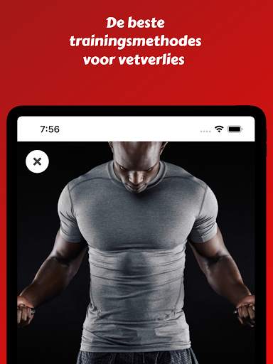 Thuis Afvallen voor Mannen - Fitness Oefeningen screenshot 14