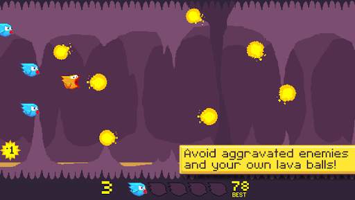 Lava Bird स्क्रीनशॉट 2