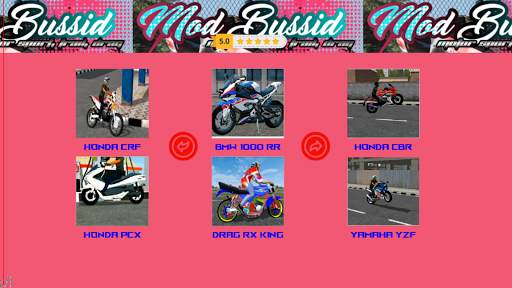 Mod Bussid Motor Sport, Drag,  screenshot 4