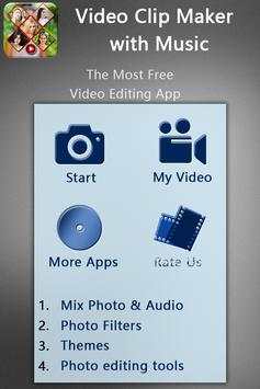 Mini Movie Maker with Music screenshot 1