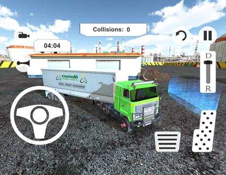 Offroad Cargo Truck Driving Test Simulator screenshot 6
