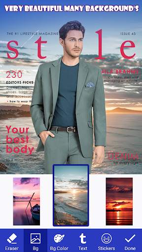 Man Photo Editor screenshot 4