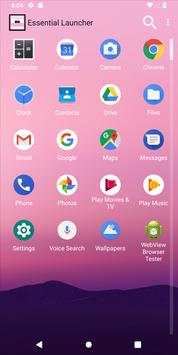 Essential Launcher screenshot 2