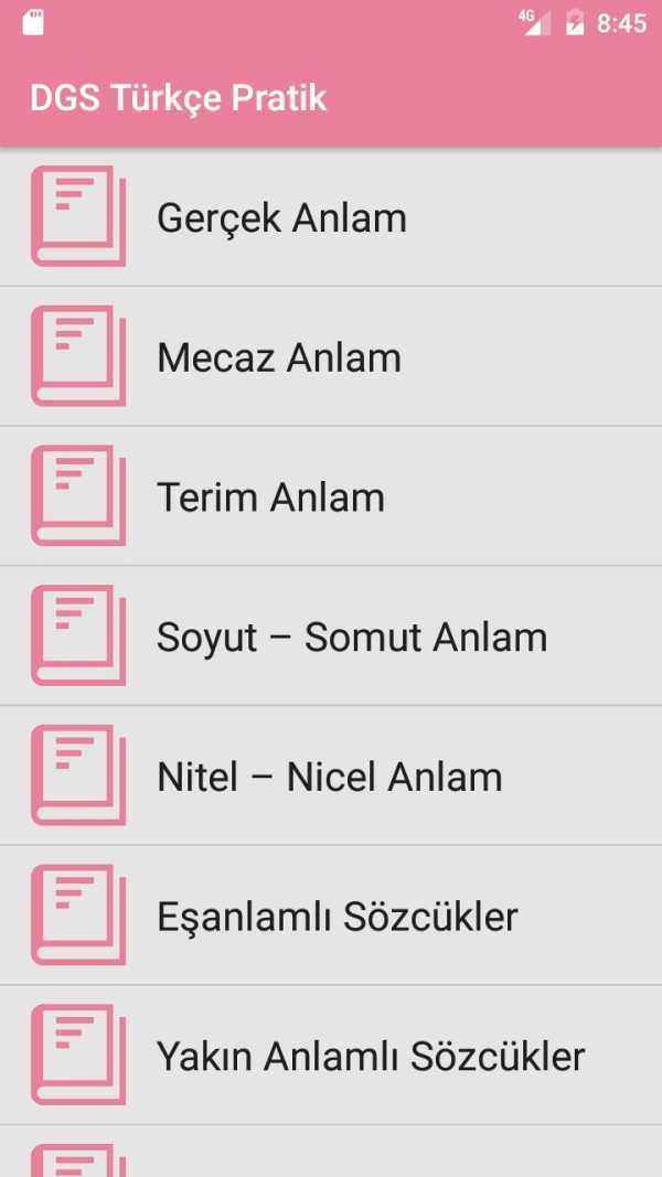 DGS Türkçe Pratik screenshot 2