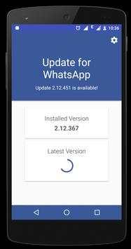 WhatsUpdate screenshot 1