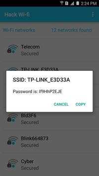 WiFi password Hack Simulator screenshot 3