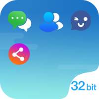 DualSpace Blue - 32Bit Support on 9Apps
