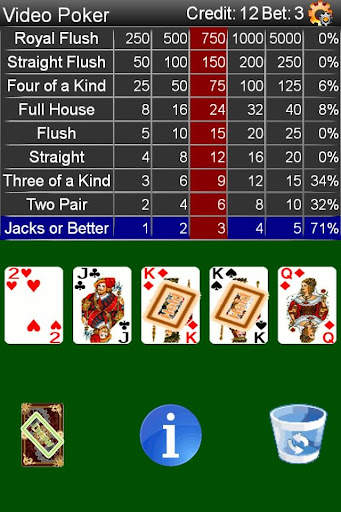 Video Poker screenshot 1