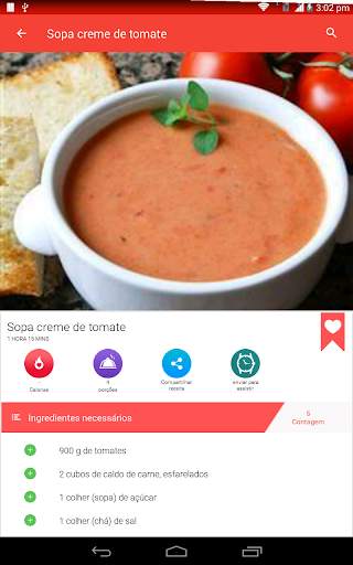 Receitas da sopa screenshot 17