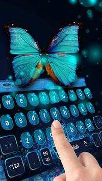 Butterfly fluorescent keyboard 3 تصوير الشاشة