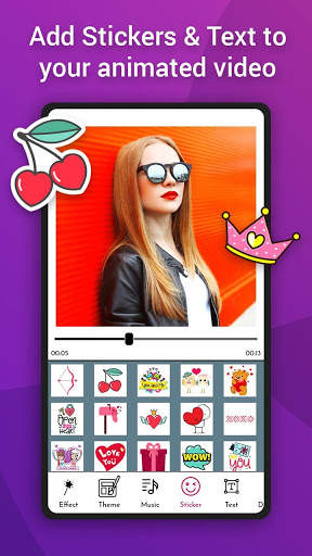 Love Effect Particle.ly Video Status Maker screenshot 7