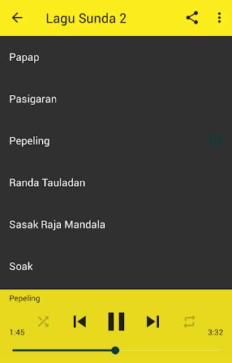 MP3 Lagu Sunda Offline screenshot 3