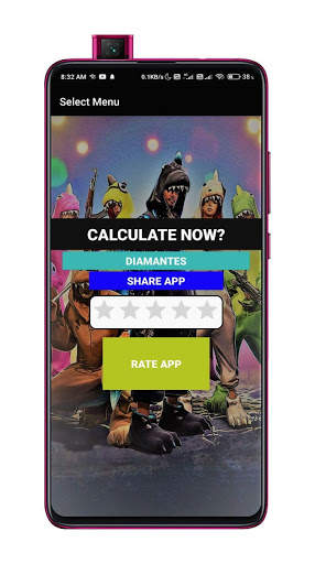 Free FF Diamonds Calculator screenshot 2
