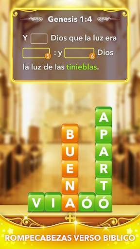 Pilas de Palabras de la Biblia -Juegos de Palabras screenshot 1