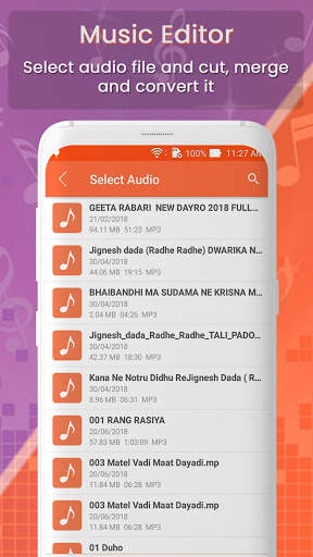 Music Editor: Trim Cutter Merge Convert Audio 2 تصوير الشاشة