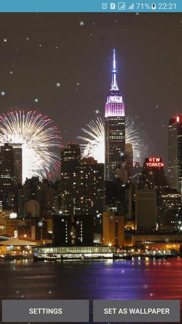 New Year Live Wallpaper screenshot 4