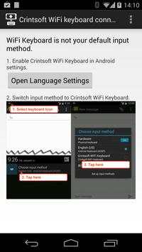 WiFi Keyboard screenshot 1