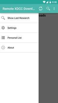 Remote XDCC Downloader Free 3 تصوير الشاشة