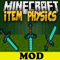 Item Physics MOD for Minecraft PE logo
