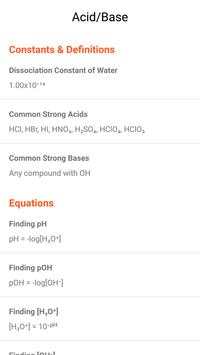 Cheatsheet - Equations & Constants for Science скриншот 4