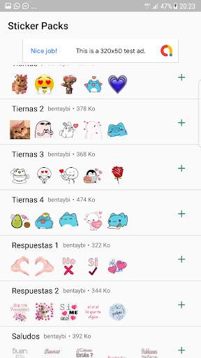 Stickers de amor y Piropos para WhatsApp screenshot 2