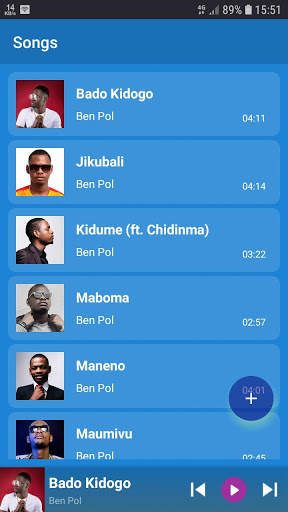 Ben Pol songs, offline screenshot 5