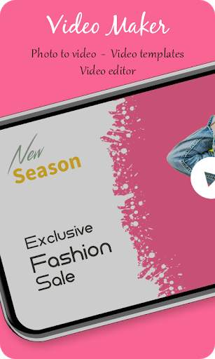 Photo Video Maker With Music : Video Ads Maker screenshot 1