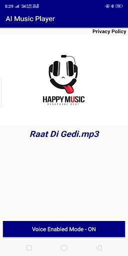 Smart Player - The music player at your voice . screenshot 2