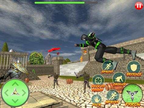 Ninja Assassin Fidget Spinner Shadow ninja Fighter screenshot 6