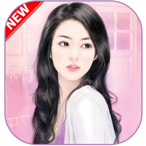 lovely asian girls icon