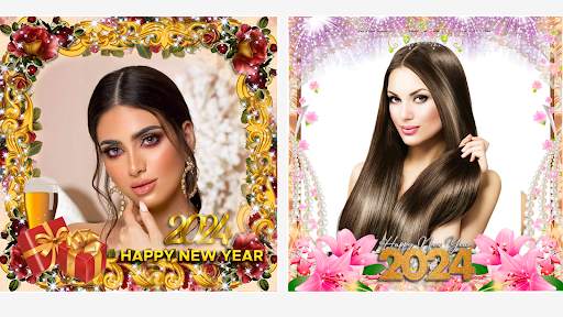 New year photo frame 2024 screenshot 5