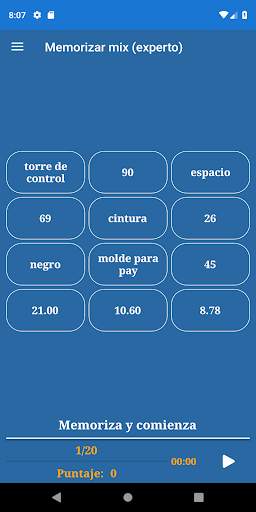 Juegos de memoria screenshot 10