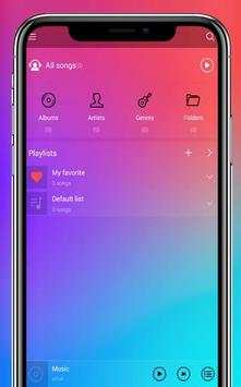 Music Player Style iphone X screenshot 2