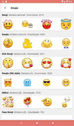 WASticker Emojis Sticker Maker screenshot 1