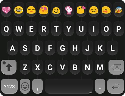 Type Writer Emoji Keyboard स्क्रीनशॉट 6