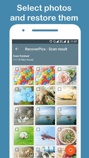 RecoverPics - Restore deleted photos скриншот 3
