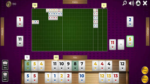 101 Okey (Rummy) Offline screenshot 1