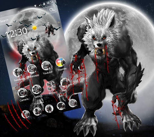 Horror Bloody Werewolf Theme screenshot 5
