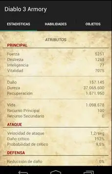 Armory for Diablo3 screenshot 2